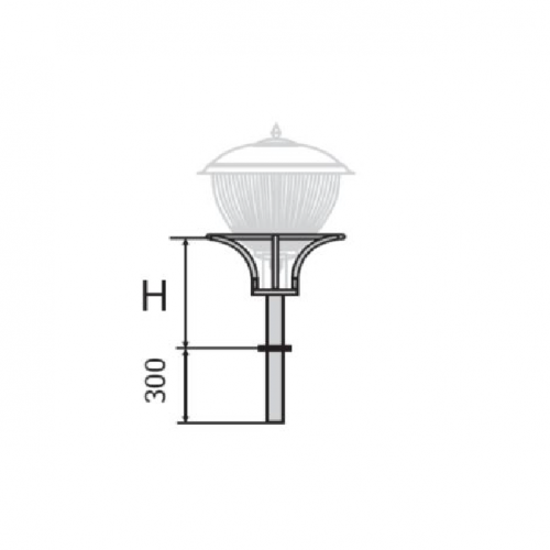 К54-0,2-0-5 кронштейн однорожковый
